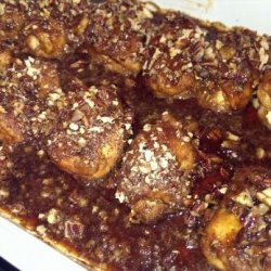 Chicken Rolls in Praline Glaze recipe