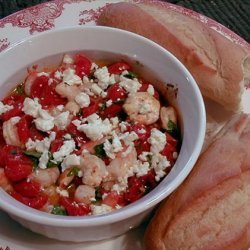 Roasted Tomatoes With Shrimp and Feta recipe