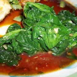 Chinese Style Spinach recipe