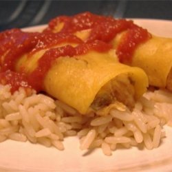 Cheese and Pepper Enchiladas recipe