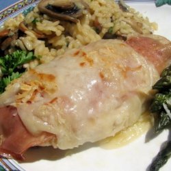 Chicken Breasts With Cheese and Prosciutto recipe