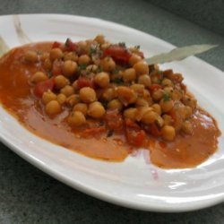 Middle Eastern Chickpeas recipe