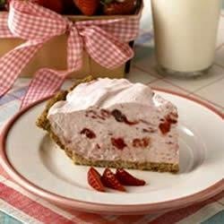 Strawberries and Cream Pie recipe