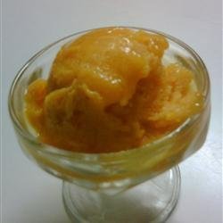 Mango Orange Sorbet recipe