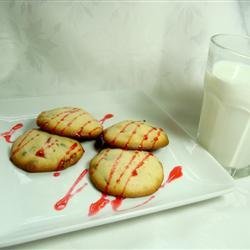 Raspberry Chocolate Cookies recipe