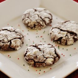 Chocolate Coffee Molasses Cookies recipe