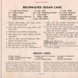 Brown Eyed Susans recipe