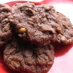 Chocolate Peanut Cookies recipe