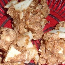 Apple Peanut Butter Oatmeal Cookies recipe