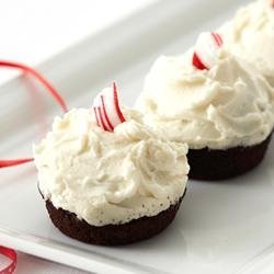 Frosted Peppermint Mini Bites recipe