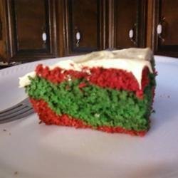 Red and Green Velvet Cake! recipe