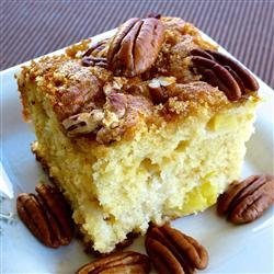 Pecan Pineapple Coffee Cake recipe