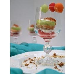 Melon Trio with Sherry and Mint recipe