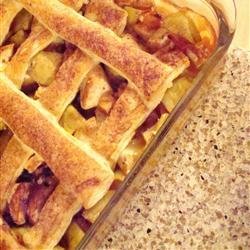 Apple Lattice Fruit Bake recipe