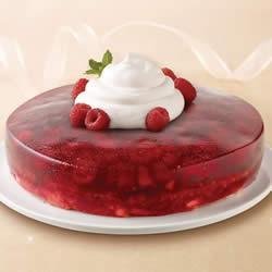 Raspberry Angel Cake recipe