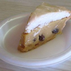 Special Raisin Cream Pie recipe