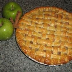 Pat's Rose Apple Pie recipe