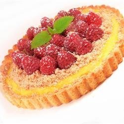 Raspberry Streusel Tart recipe