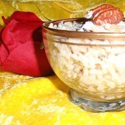 Pecan Rice Pudding recipe