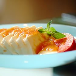 Delicate Tofu in Apricot-Honey Sauce recipe