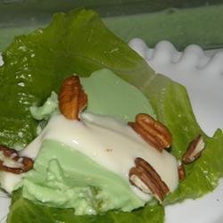 Aunt Mabel's Molded Avocado Salad with Toasted Pecans recipe