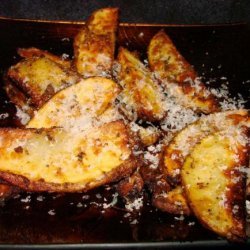 Garlic-Parmesan Oven Fries recipe