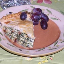 Spinach Pie With Sun-Dried Tomatoes recipe