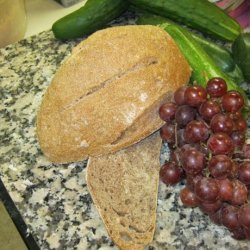 100% Whole Wheat Bread, Plain and Simple (No-Knead) recipe