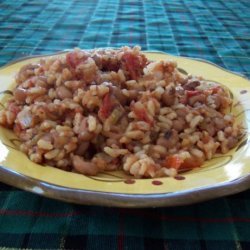 Spicy Rice and Black-Eyed Peas recipe
