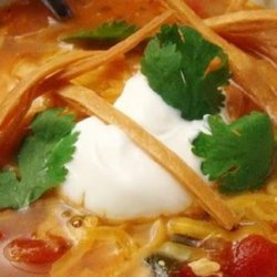 Easy Chicken Tortilla Soup recipe