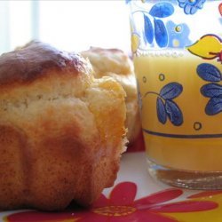 Orange  Cream Cheese Muffins recipe