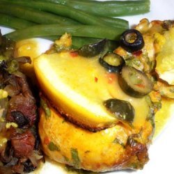 Chicken With Olives and Lemon recipe