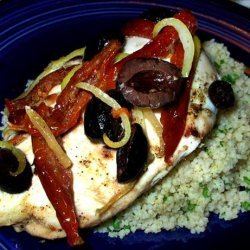 Chicken With Sun-Dried Tomatoes & Olives recipe