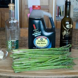 Roasted Asparagus With Balsamic Browned Butter recipe
