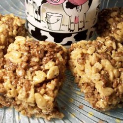 Mocha Marshmallow Crispy Treats recipe