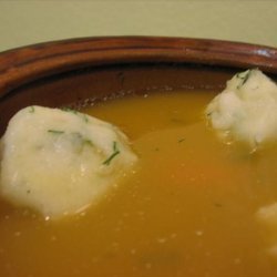 Gluten-Free Potato Kneidlach / Non-Gebrokts Soup Dumplings recipe