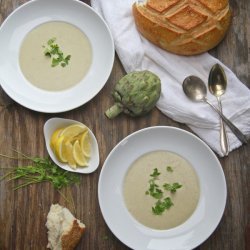 Cream of Artichoke Soup recipe