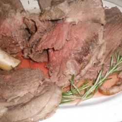 Leg of Lamb With Garlic and Rosemary recipe