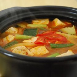 Korean Bean Paste Soup (Chigae) recipe