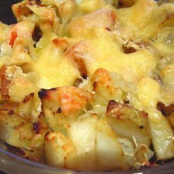 Double Cheddar Cheese Potatoes recipe