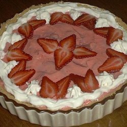 Fluffy Strawberry Pie recipe
