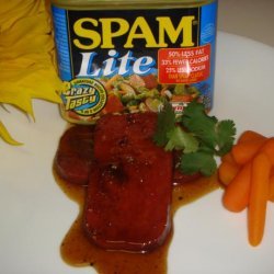 Baked  lite  Spam recipe