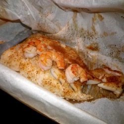 Low-Fat Cajun-Style Fish in Parchment ...delish! recipe