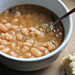 Tuscan Cannellini Bean Soup (Vegetarian) recipe