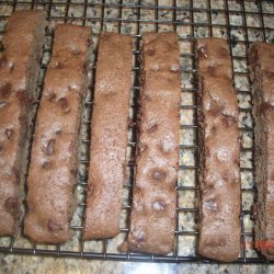 Chocolate Chocolate Peppermint Biscotti recipe