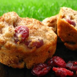 Apple-Cranberry Wheat Muffins recipe