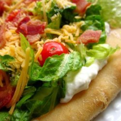 BLT Ranch Salad Pizza-Pampered Chef recipe