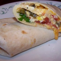 Nopalitos Con Huevos Breakfast Tacos recipe