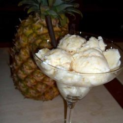 Pineapple Ice Cream recipe