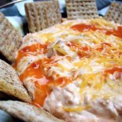 Barbecued Buffalo Wing Dip With a Twist recipe